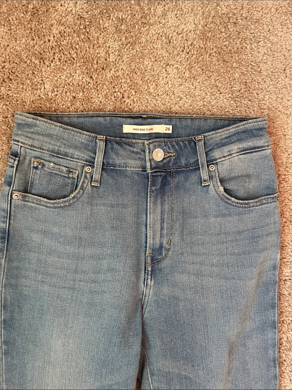 Levi’s High Rise Flare Jeans - Picture 2 of 8